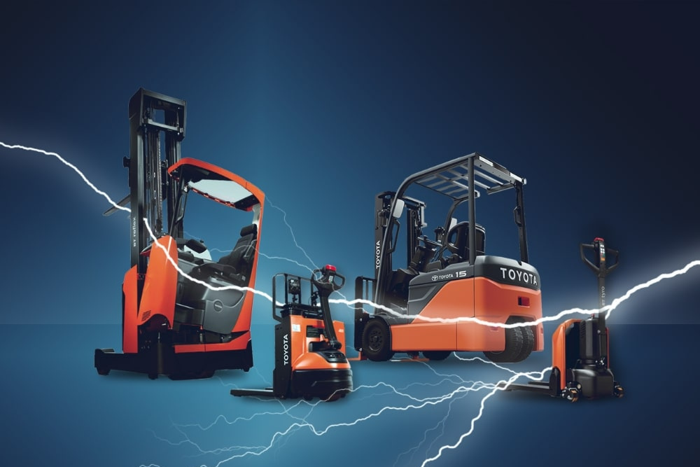 Toyota Li-Ion Trucks- Reach Truck & Forklift